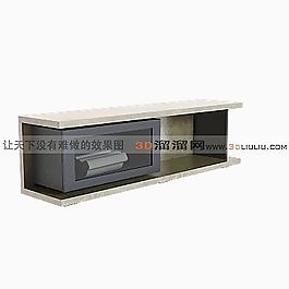 3D柜模型