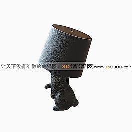 3D臺(tái)燈模型