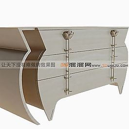 3D邊柜模型