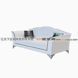 3D三人沙發(fā)模型