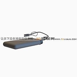 3D移動硬盤模型