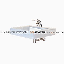 3D洗手盆模型