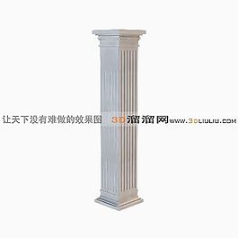 3D柱子模型