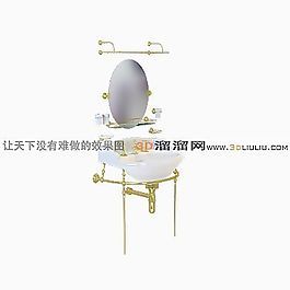 3D衛(wèi)浴組合模型