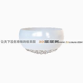 3D吸頂燈模型