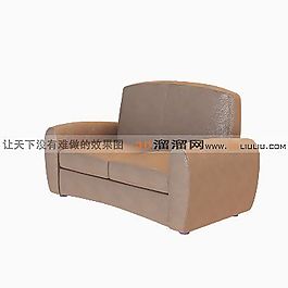 3D單人沙發(fā)模型
