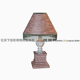 3D臺(tái)燈模型