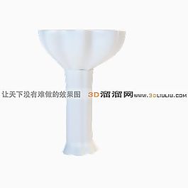 3D洗手盆模型