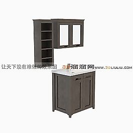 3D衛(wèi)浴組合模型