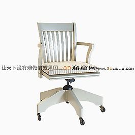 3D理發(fā)椅模型
