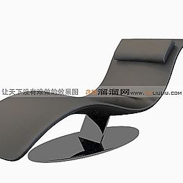 3D躺椅模型