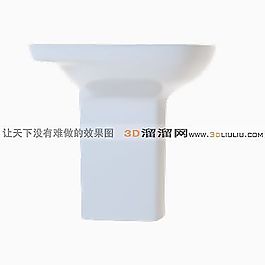 3D洗手盆模型