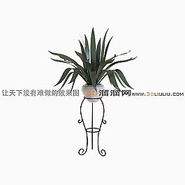 3D盆景模型