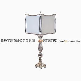 3D臺(tái)燈模型