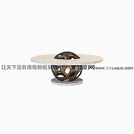3D茶几模型