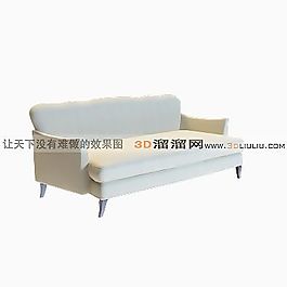 3D雙人沙發(fā)模型