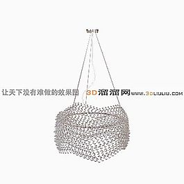 3D水晶吊燈模型