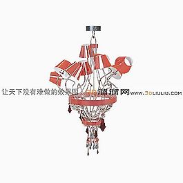 3D吊燈模型