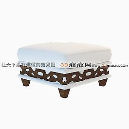 3D沙發(fā)凳模型