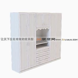 3D衣柜模型