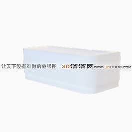 3D浴缸模型