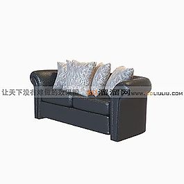 3D雙人沙發(fā)模型