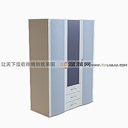 3D衣柜模型