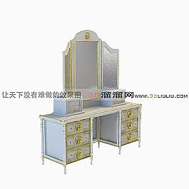 3D梳妝臺模型