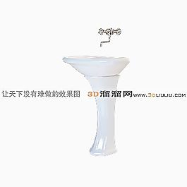 3D洗手臺(tái)模型