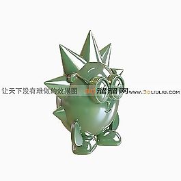 3D裝飾品模型