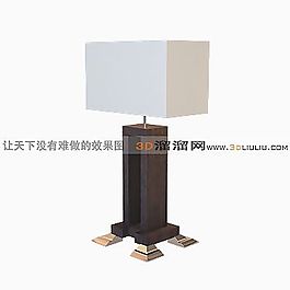 3D臺(tái)燈模型