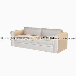 3D雙人沙發(fā)模型