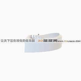 3D浴缸模型