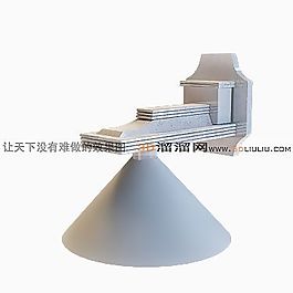 3D壁燈模型