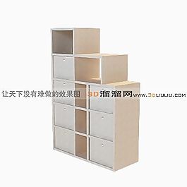3D柜模型