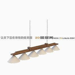 3D吊燈模型