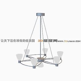 3D吊燈模型