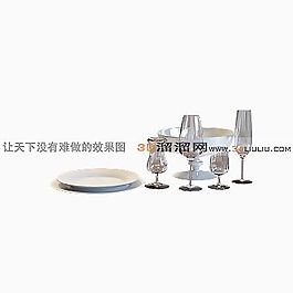 3D器皿模型