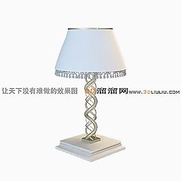 3D臺燈模型