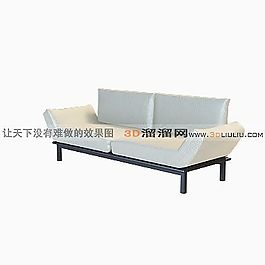 3D三人沙發(fā)模型