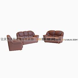 3D沙發(fā)組合模型
