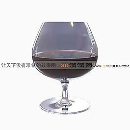 3D酒杯模型