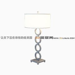 3D臺(tái)燈模型