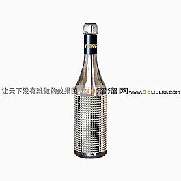 3D酒瓶模型