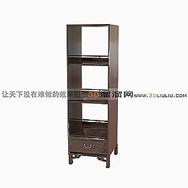 3D陈设柜模型