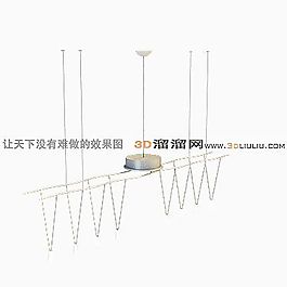 3D吊燈模型