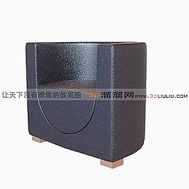 3D單人沙發(fā)模型