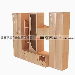3D衣柜模型