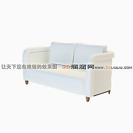 3D雙人沙發(fā)模型