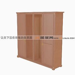 3D衣柜模型